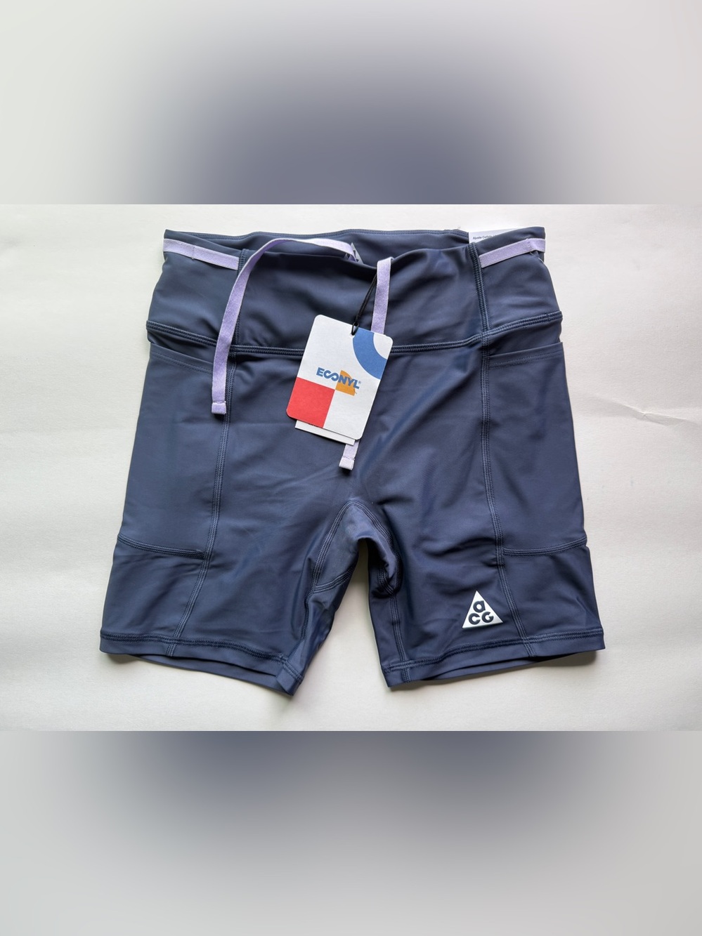 Nike [S] ACG "Tree Frog" Women's ADV Mid-Rise 6" Biker Shorts HJ0259-437 - Picture 5 of 11
